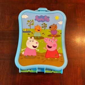 Peppa Pig Carry Case Plastic Toy Storage